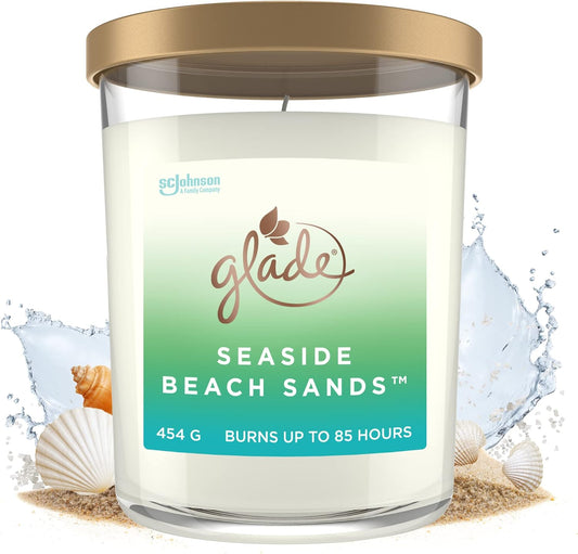 Glade Extra Large Candle Seaside Beach Sands (85 hours)