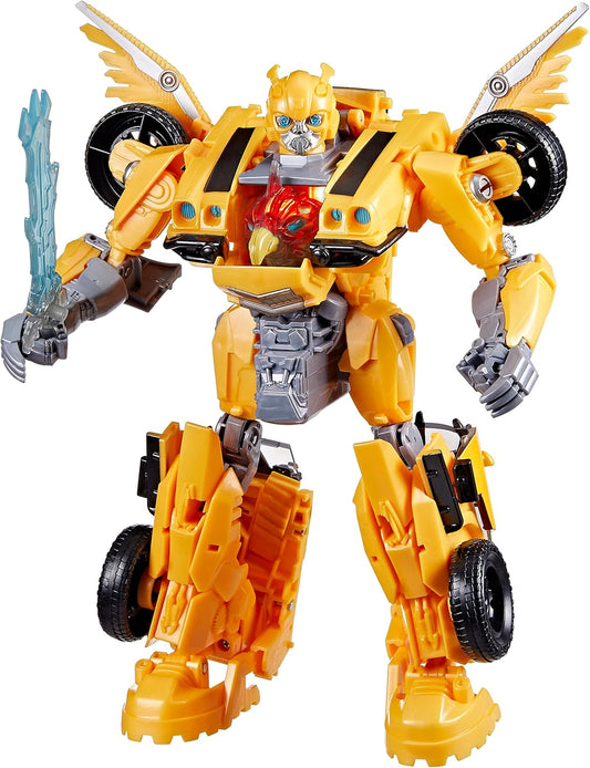 Transformers Toys Rise of the Beasts Film, Beast-Mode Bumblebee, Age 6+