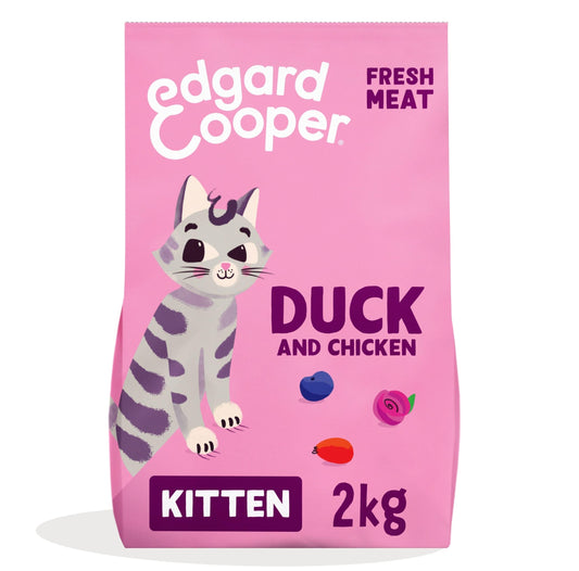 Edgard & Cooper Cat Kibble Duck/Chicken 2kg