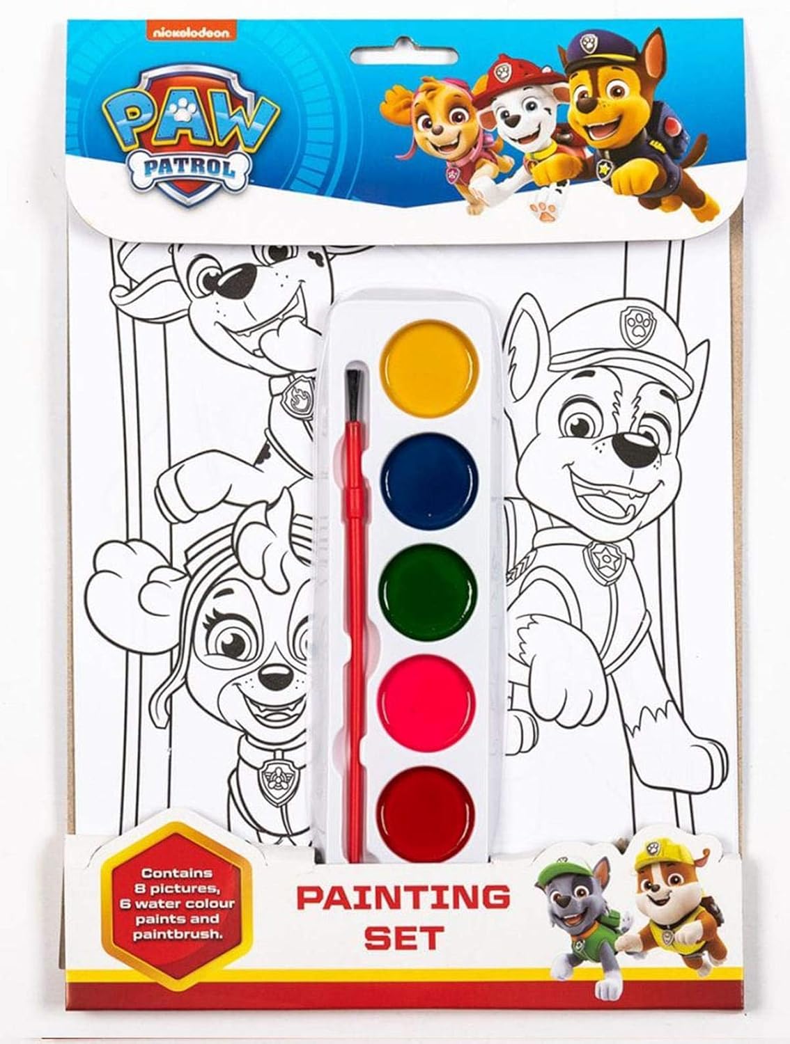 Paw Patrol Painting Set, Chase Skye and Marshall Gifts