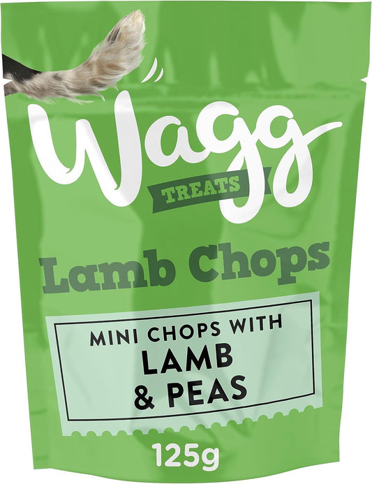 Wagg Lamb Chops Treats 125g