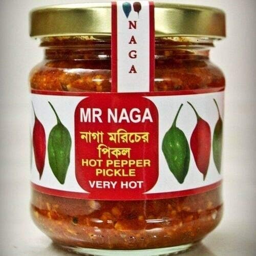 Mr Naga Hot Chilli Pepper Pickle Sauce 190 Grams