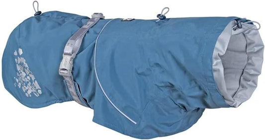 Hurtta Monsoon Coat, Dog Raincoat, Bilberry, 8in 
