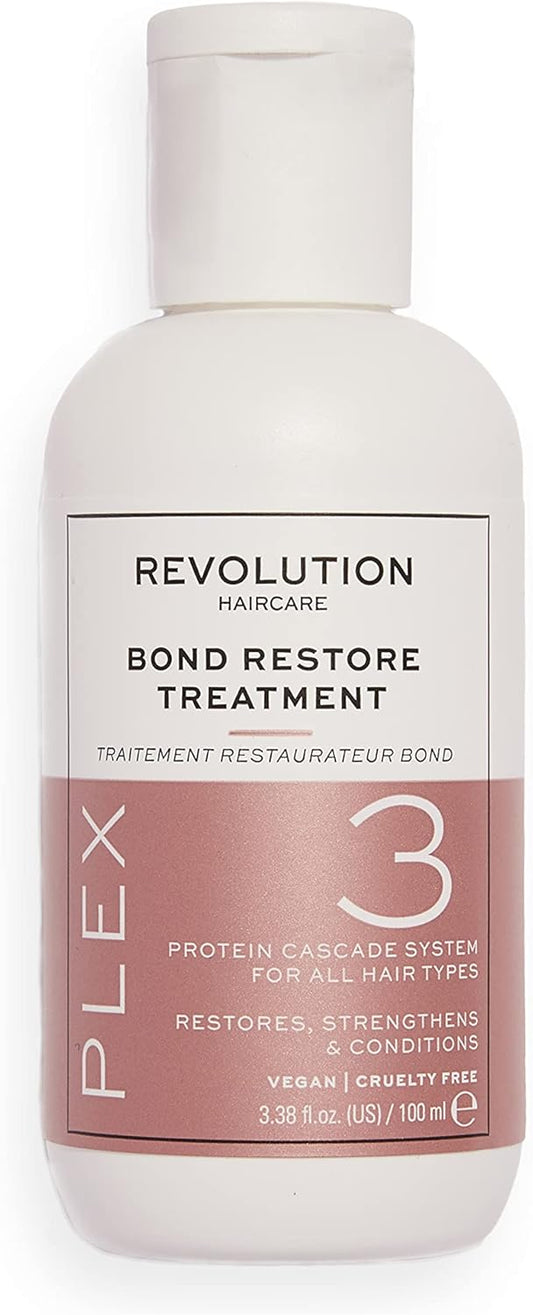 Revolution Haircare London, Plex 3 Bond Restore, Treatment, 100ml