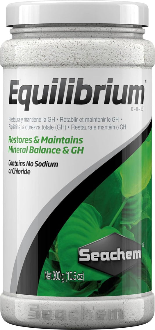 Seachem Equilibrium Aquarium Water Conditioner, 300g