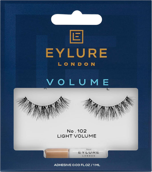 Eylure Volume No. 102 Reusable False Lashes Black