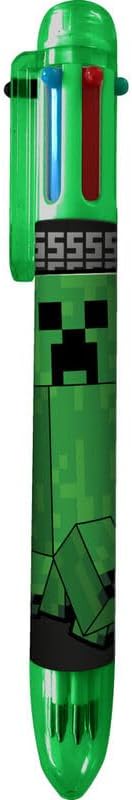 Minecraft Multicolour Pens 6-in-1 Retractable Ballpoint Pen
