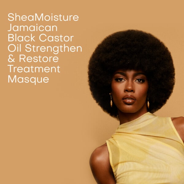 SheaMoisture Jamaican Black Castor Oil Treatment Mask 355ml | Strengthening Hair Repair Mask