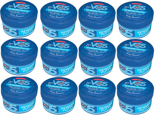 VO5 Extreme Style Rework Putty, Matte Finish, Travel Size 30ml - Multipack