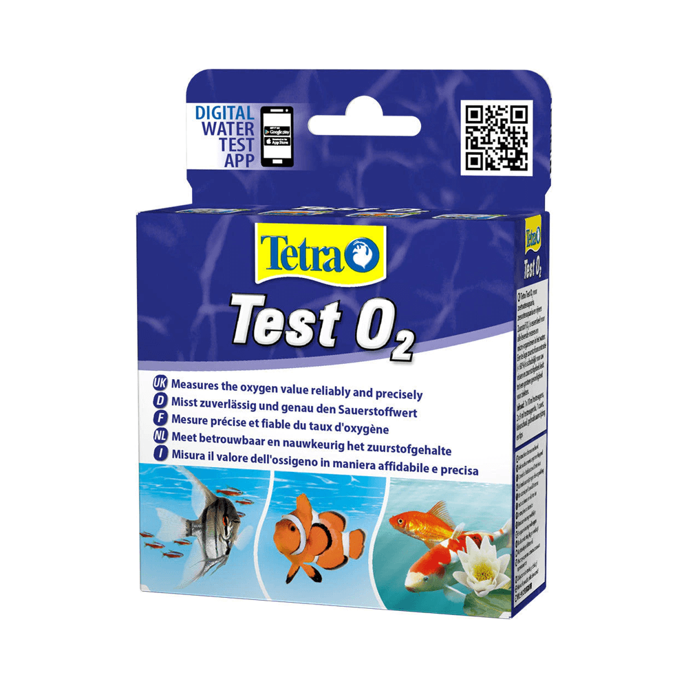 Tetra Test O2, to Measure the Aquarium and Pond Oxygen Value Reliably and Precisely