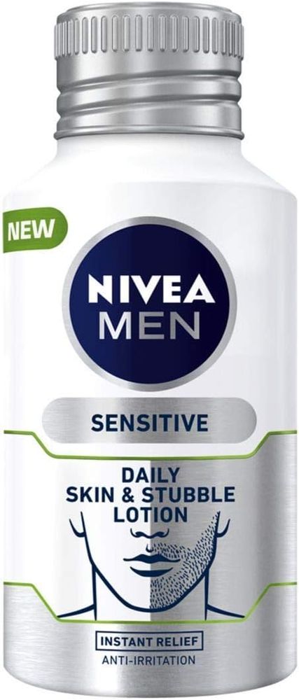 NIVEA MEN Sensitive Daily Skin & Stubble Lotion 125ml - Edward Leonard Conroy Ltd