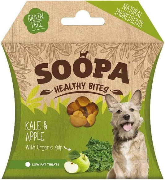 Soopa Kale and Apple Healthy Bites Dog Treat 50g