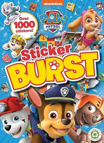 Paw Patrol Sticker Burst Book - Edward Leonard Conroy Ltd