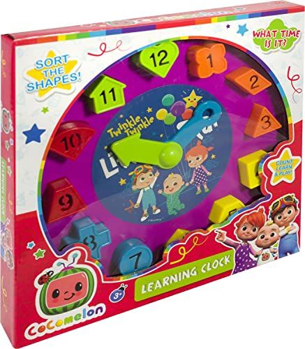 Sinco Creations Learning Clock Toy Multicolour - Edward Leonard Conroy Ltd