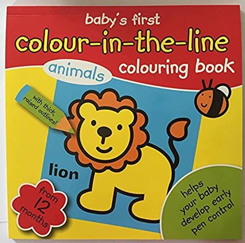 My Colouring Book Baby's First Colouring Book Colour in the line From 12 Months+ - Edward Leonard Conroy Ltd