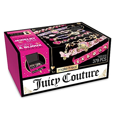 Make It Real Juicy Couture Jewellery Box Bracelet Making Kit - Edward Leonard Conroy Ltd