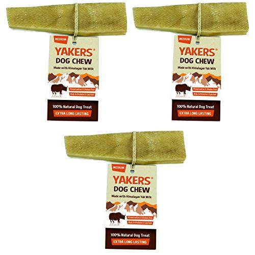 Yakers Dog Chew Medium - Pack of 3