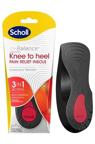 Scholl Orthotic Knee to Heel Pain Relief Insole, UK 9-11 - Edward Leonard Conroy Ltd