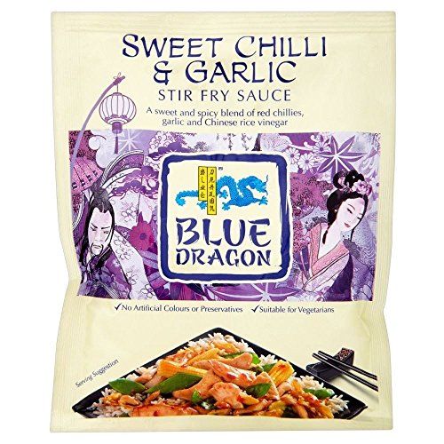 Blue Dragon Stir Fry Sauce - Sweet Chilli & Garlic (120g) - Pack of 6 - Edward Leonard Conroy Ltd