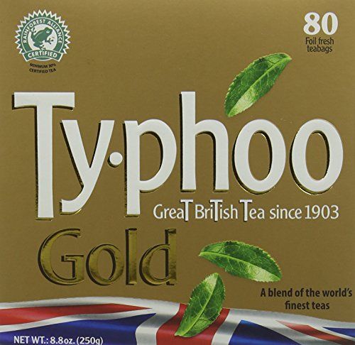 Typhoo Gold Tea Bags 250g (80) - Edward Leonard Conroy Ltd